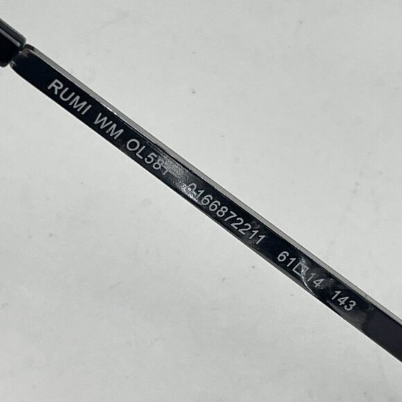 Tommy Hilfiger Rumi WN OL581 Aviator Sunglasses Silver Frame w/Dark Lens - Picture 5 of 7